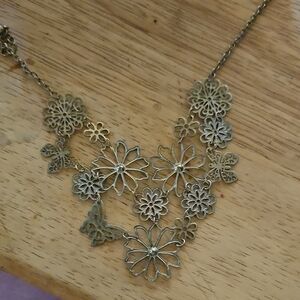 Floral Gold Necklace